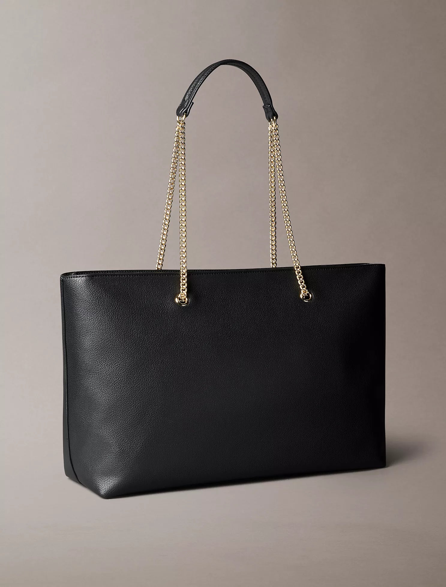 Archive Hardware Chain Strap Tote Bag