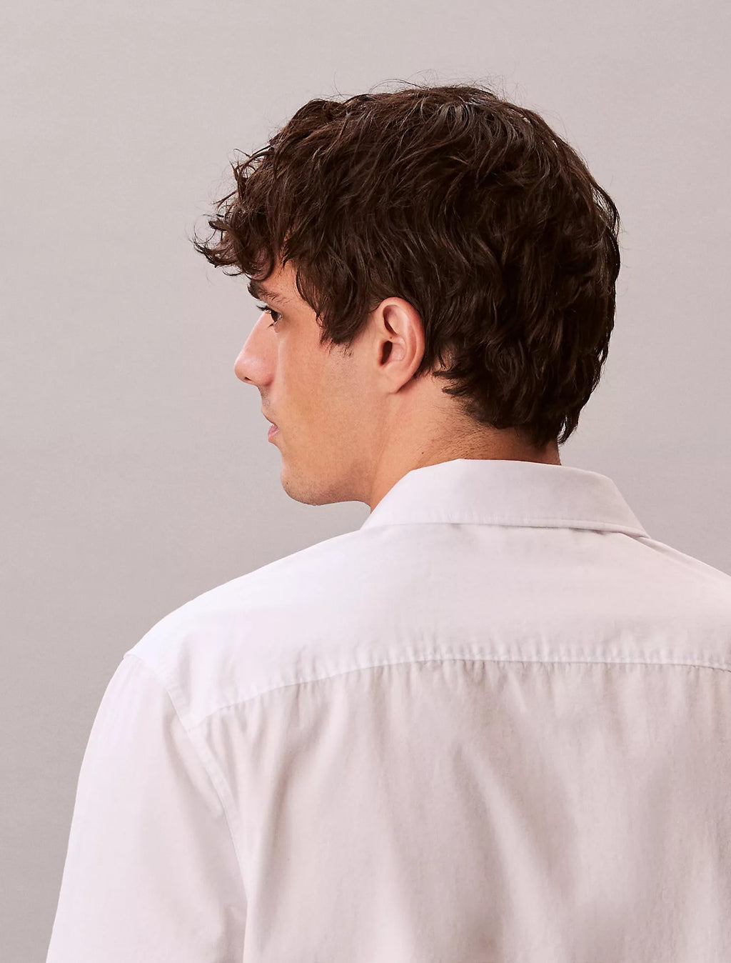 Washed Poplin Relaxed Button-Down Shirt