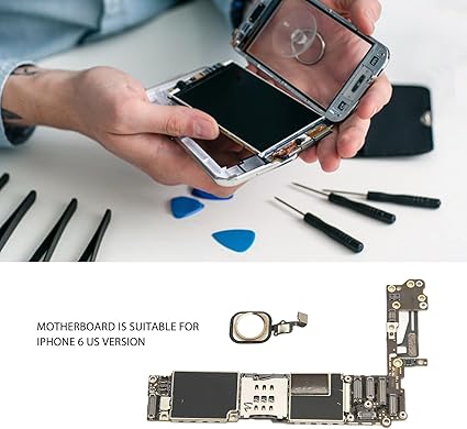 Cellphone Mainboard Unlocked, Reliable Phone Motherboard Professional Installation PCB for Repair Shop (64GB), BROLEO8mp1oggcz5-13