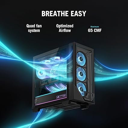 ASUS ROG G700 (2025) Gaming Desktop PC, Intel® Core™ Ultra 7 265KF Processor, NVIDIA® GeForce RTX™ 5070, 1TB M.2 NVMe™ PCIe® 4 SSD, 32GB DDR5 RAM, Windows...